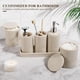 thumbnail image 3 of Set De Accesorios De Baño De 6 Piezas Color Beige, 3 of 7
