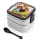 thumbnail image 1 of Con Faldas y a lo Loco Fiambrera de Doble Capa, Contenedor de Almuerzo Portátil Apilable, Almacenamiento de Alimentos Hermético a Prueba de Fugas, 1000ml, 1 of 6