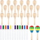 thumbnail image 1 of Maracas de madera DIY 20 unid con 12 marcadores para niños, 1 of 3