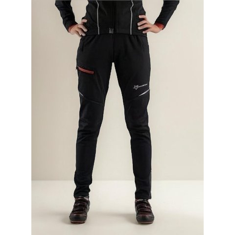 Pantalón Deportivo Invierno Respirable Windbraker Rockbros Negro M