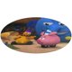 thumbnail image 1 of Selva de la Unión Alfombra Redonda de Felpa Coral, Antideslizante, No Desprende Pelusas, Lavable y Duradera para Salón, Dormitorio y Habitación de Niños 60cm, 1 of 6
