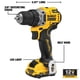 thumbnail image 2 of Taladro/destornillador inalámbrico DEWALT XTREME 12V MAX* DCD701F2 3/8 pulgadas, 2 of 9