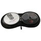 thumbnail image 4 of Xiao Hua Caja de Almacenamiento para CD y DVD, Soporte para CD con Clip Divisor, Capacidad de 20, Rojo, 1 Pieza, 4 of 4