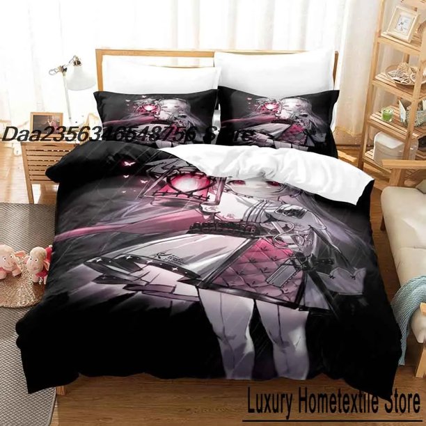 New Arknights Bedding Set Bed Set Adult Kid Bedroom Duvet cover Sets Bed Sheet Set Bed Sheets
