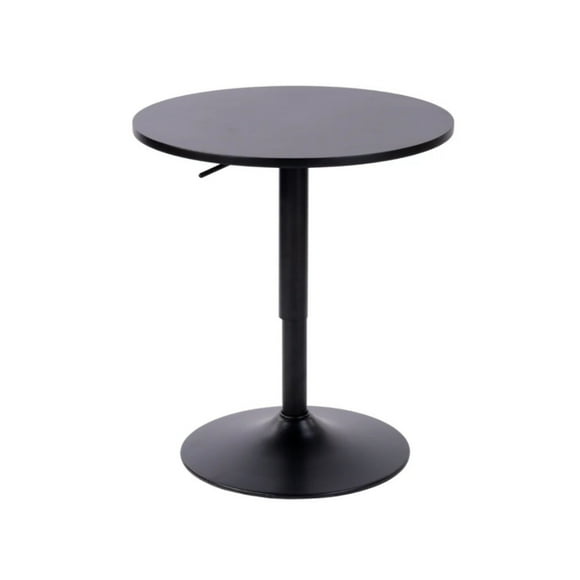 Mesa de Bar Regulable 60 CM Color Negro/Negro