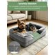 thumbnail image 3 of Cama ortopédica para perro Spotted Play S de espuma gris, 3 of 8