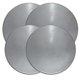 thumbnail image 1 of Cubiertas para quemadores Range Kleen, juego de 4 de acero inoxidable, 1 of 5