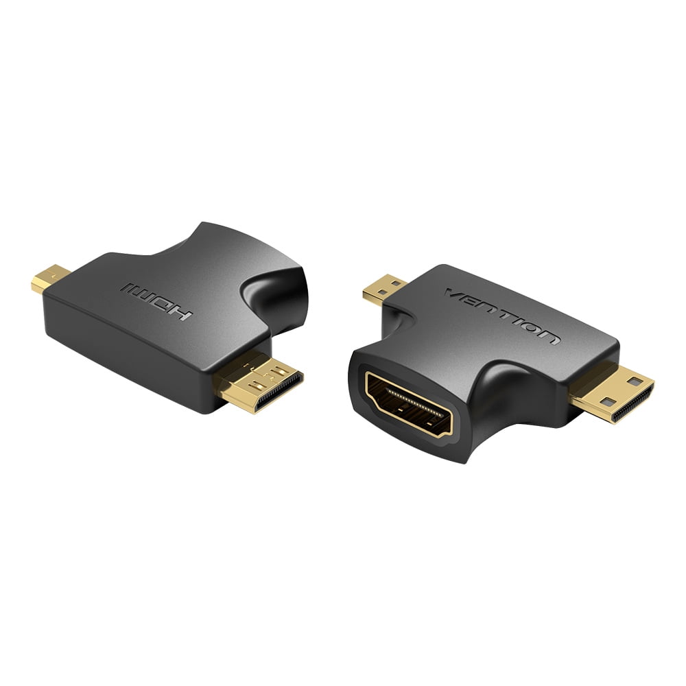 Adaptador Mini Hdmi/ Micro Hdmi 2 En 1 A Hdmi Hembra Vention