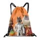thumbnail image 1 of Los Tipos Malos 2 Mochila de Cuerdas para Deportes y Gimnasio, Bolsa de Cuerdas Resistente al Agua, Bolsa Cinch, 30×40cm, 1 of 6