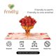 thumbnail image 3 of Tarjeta de Felicitación Frndly Rosas 3D Pop‑Up 20 cm x 15 cm, 3 of 5