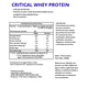 thumbnail image 2 of Proteina Critical Whey 2kg 67 Servicios Choco Bueno, 2 of 2