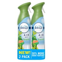 Ambientador En Aerosol Febreze Air Mist Gain Original 240 Ml X 2