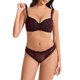 thumbnail image 1 of Conjunto de Lencería con Estampado de Corazones de Malla y Encaje para Mujer INSPIRE CHIC con Sujetador Push Up con Aros y Braguita Mediana Corazón Rojo, 1 of 3