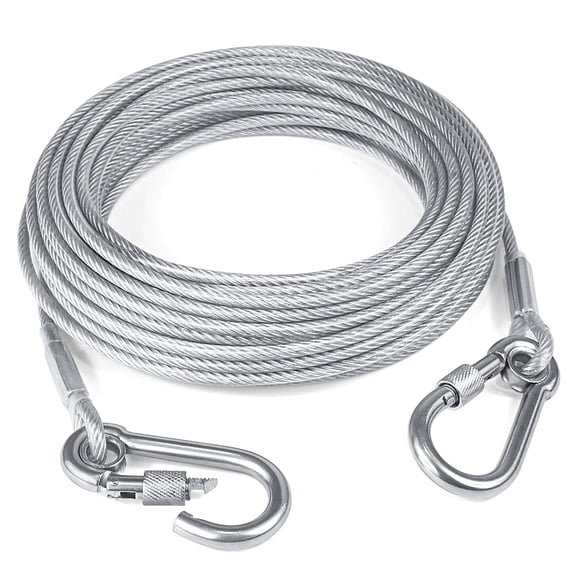 Cable Reflectante para Perro Tresbro 15 m Acero 113 kg