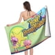 thumbnail image 4 of Henry Hugglemonster Toalla de playa de secado rápido con diseño temático, regalo para mujeres y niñas, ideal para cumpleaños, fans, amantes de la música, uso en la playa o al aire libre, 78 × 180 cm, 4 of 6