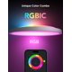 thumbnail image 2 of Lámpara de techo Govee Smart RGBIC LED 2400 lm, 12 pulgadas, paquete de 2, 2 of 9