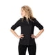 thumbnail image 1 of Chaqueta Chef Works Lansing para mujer, color negro, talla XL, 1 of 3