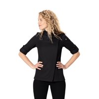 Chaqueta Chef Works Lansing Para Mujer, Color Negro, Talla Xl