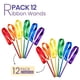 thumbnail image 2 of Varitas de Cinta GSi 23 cm Paquete de 12 Multicolores, 2 of 9