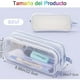 thumbnail image 2 of Bolsa De Lápiz, Gran Capacidad, Bolsa De Pluma De Malla Transparente, Bolsa De Papelería Portátil, Trabajo De Oficina Y Escuela, Uso Multifuncional, 2 of 7