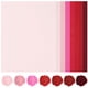 thumbnail image 1 of Cartulina PENPRIS 70 hojas en tonos rojos, 7 colores degradados, 250 g/m², 1 of 6