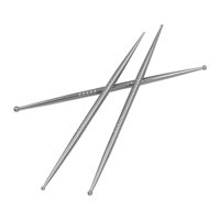 Bothyi - 3 Piezas Ball Stylus Dotting Tools Doble Cabeza Decoración De Pasteles Tool Sticks