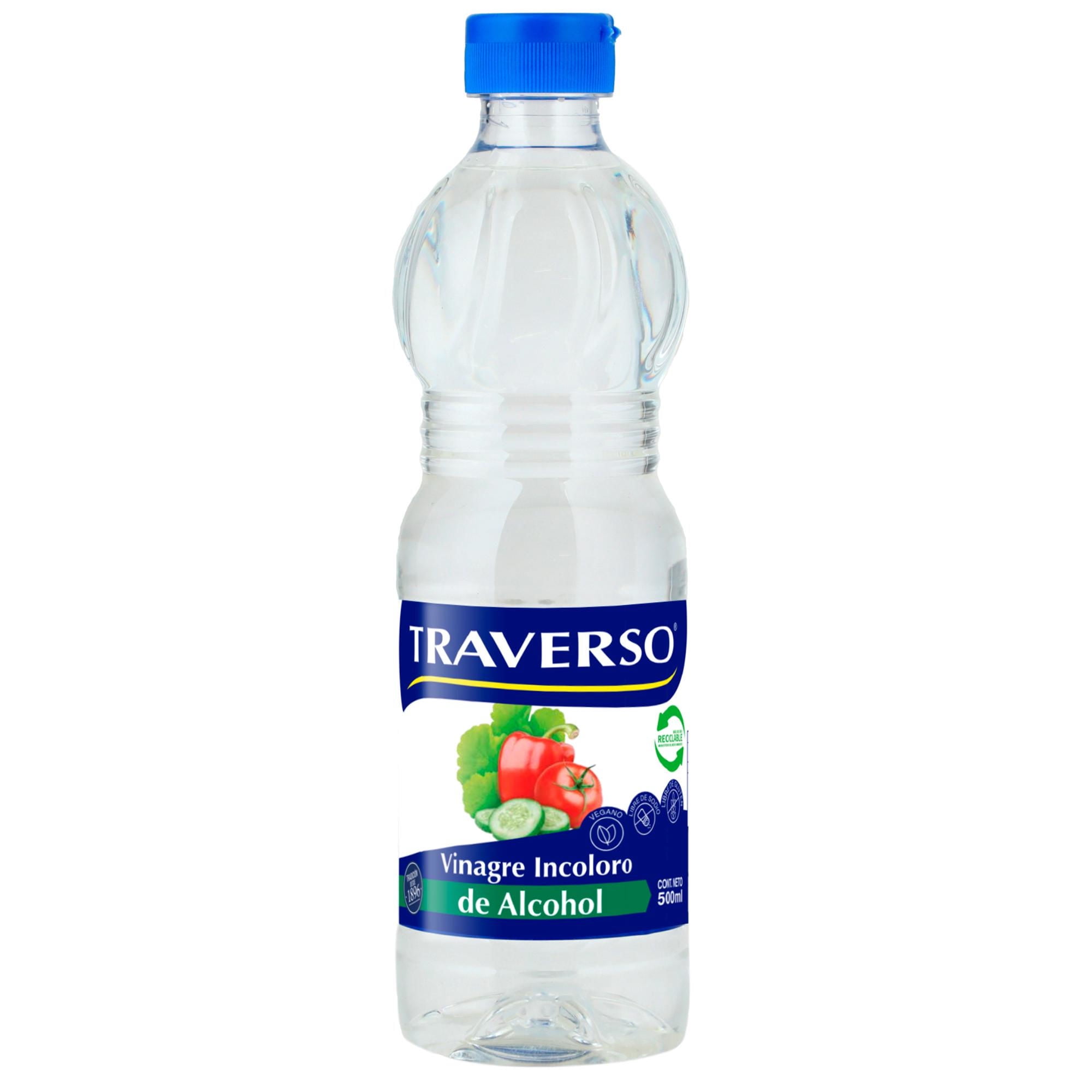 Vinagre Incoloro Botella 500 ml Traverso