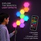 thumbnail image 4 of Luces LED Emberela HEXlights 10 unidades con paneles táctiles sensoriales, 4 of 8