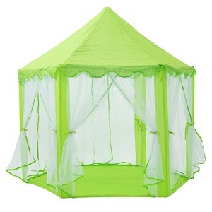 Bothyi - Casa De Juegos Hexagonal Para Niños Y Niñas, Parque De Juegos Para Acampar, Castillo De Princesa, Tienda De Juegos Verde