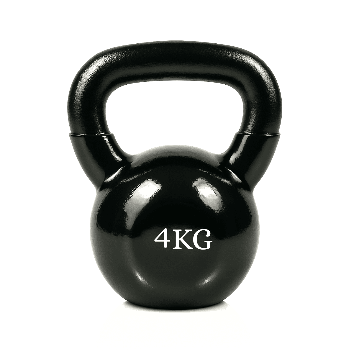 Linea Sport - Pesa Rusa Kettlebell 4 Kg De Acero Con Recubrimiento De Vinilo