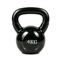 Linea Sport - Pesa Rusa Kettlebell 4 Kg De Acero Con Recubrimiento De Vinilo
