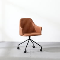 Tendencia Home - Silla Para Escritorio Modelo Benet Color Camel