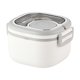 thumbnail image 5 of Hermético Bento Box Ensalada Contenedor Tapa A Prueba De Fugas Para Ni?os Ni?os Oficina Acero Blanco, 5 of 5