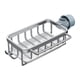 thumbnail image 1 of Estante Para Grifo De Cocina, Soporte Para Esponja Con Gancho Para Lavadero, Baño, Plateado, 1 of 5
