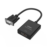 Adaptador Vga A Hdmi Onten 1080P (Macho A Hembra) Con Cables