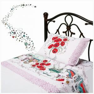 Cherry Blossom - Juego De Sábanas 1.5 Plaza El Hechizo De Talismán