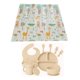 thumbnail image 1 of Pack Bebé Alfombra Plegable Y Set Alimentación Silicona Beige, 1 of 4