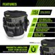 thumbnail image 2 of Organizador de Balde AWP de 51 Bolsillos para Balde de 5 Galones, 2 of 3