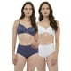 thumbnail image 1 of Pack Calzón Mujer Alto Cotton Azul - Blanco Corona, 1 of 5