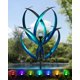 thumbnail image 1 of Spinner de Viento Solar para Exterior Lariander 150 cm Azul Claro, 1 of 8
