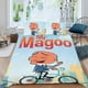 thumbnail image 2 of Sr. Magoo Conjunto de sábanas temático, trío de piezas, cómodo y amigable con la piel, diseño único, regalo de decoración para el hogar para familiares, amigos y fans, 90 cm * 190 cm, 2 of 6