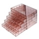 thumbnail image 4 of Almacenamiento De Cuentas Organizador De Cuentas Acrílicas De Gran Capacidad Para Cuentas De Escritorio De Oficina Rojo, 4 of 5
