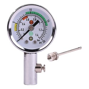 Magideal - Medidor De Presión De Bola, Instrumentos De Medición De Presión De Aire, Utilidad Portátil, Medidor De Aire De Precisión, Medición Para Rugby, Fútbol, Sin Cobertura