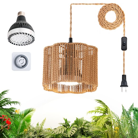 Lámpara de cultivo ZorpOrigin 30W LED con temporizador