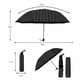 thumbnail image 2 of Paraguas plegable Decodreams negro cuadrícula 96 cm con varillas flexibles, 2 of 3