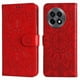 thumbnail image 1 of Funda tipo cartera FOXDOCK para OnePlus 13R 5G , diseño girasol en relieve, cuero PU, cierre magnético, soporte y tarjetero, 1 of 5