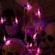 thumbnail image 2 of 1pc Purple Bat Decoration Lights, Battery Operated For Bedroom Party Home Room Garden Hallowmas Decorations(Purple)Without Battery(1pc 59.06inch/4.92ft 10 Led Or 1pc 118.11inch/9.84ft 20 Led Or 1pc 17, 2 of 5