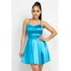 thumbnail image 1 of Vestido Skater Ceñido de Corte A Entrecruzado, 1 of 5