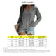thumbnail image 4 of Camiseta informal de manga larga con cuello en V para mujer y niña, 4 of 5