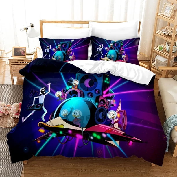 New-sided Printed Series DJ Digital Printing Duvet Cover Bedding Set Comfortable Breathable Sheet Comforter Bed Set Bed Sheets